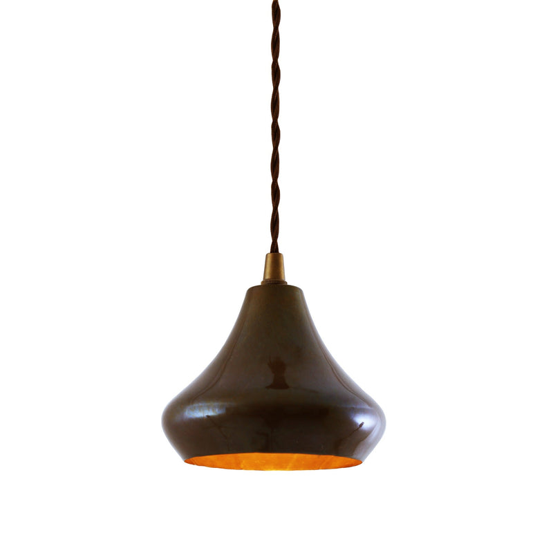Amina Pendant - Antique Brass