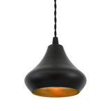 Amina Pendant - Matte Black