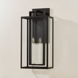 Amire Outdoor Wall Sconce Medium By Troy Lighting Side View