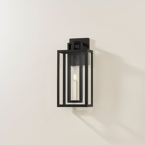 Amire Outdoor Wall Sconce Small By Troy Lighting Side View