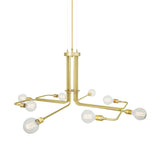 Amman Chandelier - Satin Brass
