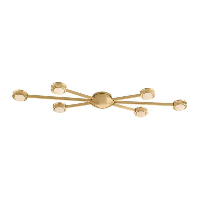Amon Wall Sconce in Vintage Brass by Corbett