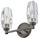 Ana Vanity Light Black Oxide 2 Lights By Hinkley