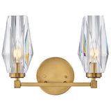 Ana Vanity Light Heritage Brass 2 Lights By Hinkley
