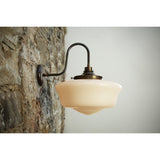 Anath Swan Neck Wall Light - Antique Brass