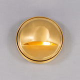 Ancona Round Spot Light - Raw Brass
