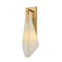 Andana Wall Sconce in Vintage Brass by Corbett