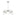 Anders Chandelier — 24", Clear, Brushed Nickel