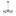 Anders Chandelier — 24", Clear, Midnight Black