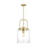 Anders Pendant — 14", Satin Brass