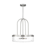 Anders Pendant — 20", Brushed Nickel