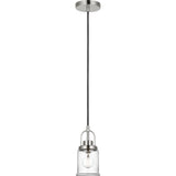 Anders Pendant — 4 3/4", Brushed Nickel