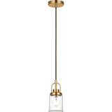 Anders Pendant — 4 3/4", Satin Brass