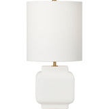 Anderson Table Lamp — 10 1/2", White Linen, New White