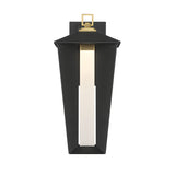 Andson Outdoor Wall Sconce 19 Inch Brass Sand Black Mix by Eurofase