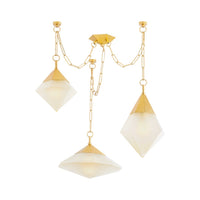 Angelique Chandelier - 3-Light by Corbett