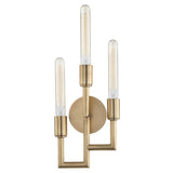 Angler Wall Sconce - Aged Brass by Hudson Valley