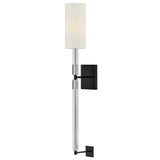 Anika Large Single Light Sconce - Black - by Hinkley