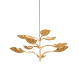 Ankara Chandelier - 9 Light in Gilded Ivory by Corbett