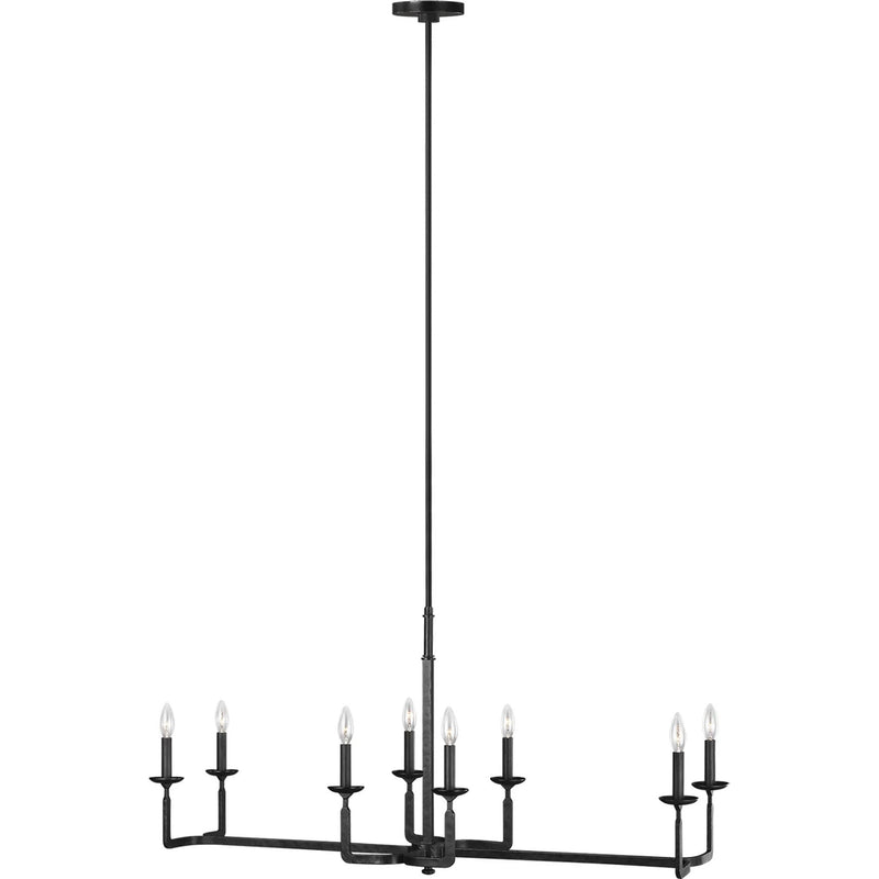 Ansley Linear Chandelier — Aged Iron