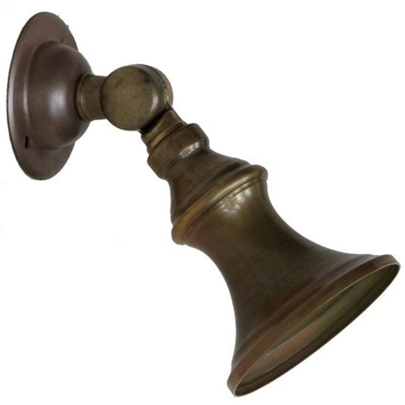 Antique Brass Accra Traditional Small Brass Spotlight by Mullan Lighting