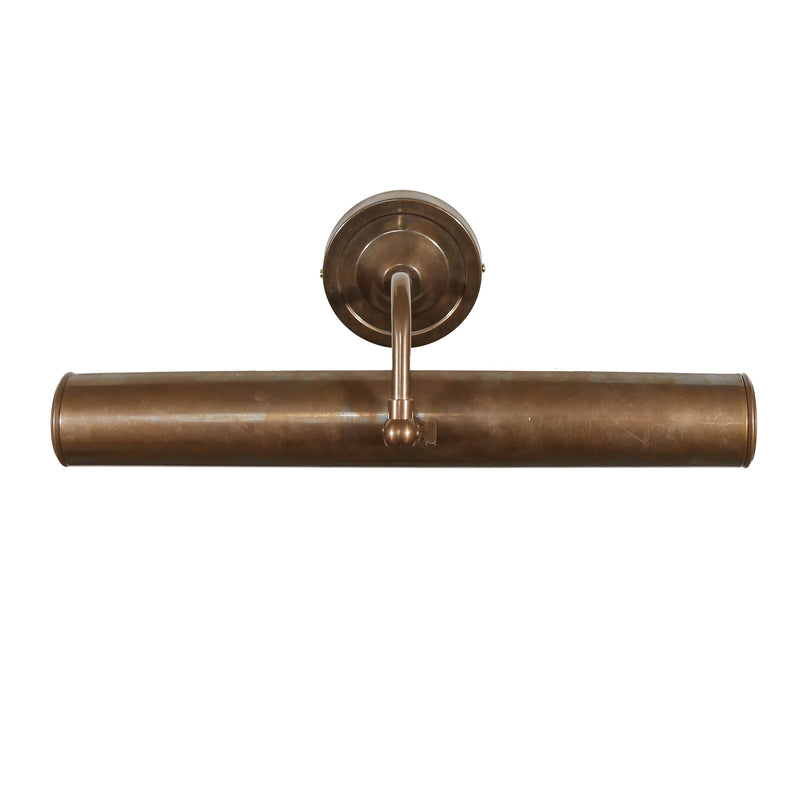 Antique Brass Elle Solid Brass Picture Light By Mullan