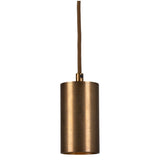 Antique Brass Evanston Brass Pendant Spotlight by Mullan Lighting