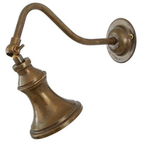 Antique Brass Kent Traditional Adjustable Spotlight by Mullan Lighting