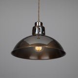 Antique Brass Paris Industrial Brass Pendant by Mullan Lighting