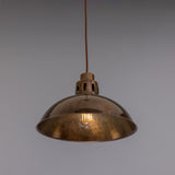 Antique Brass Paris Industrial Brass Pendant by Mullan Lighting