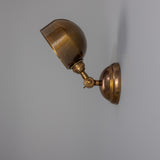 Antique Brass San Jose Adjustable Brass Wall Light by Mullan Lighting