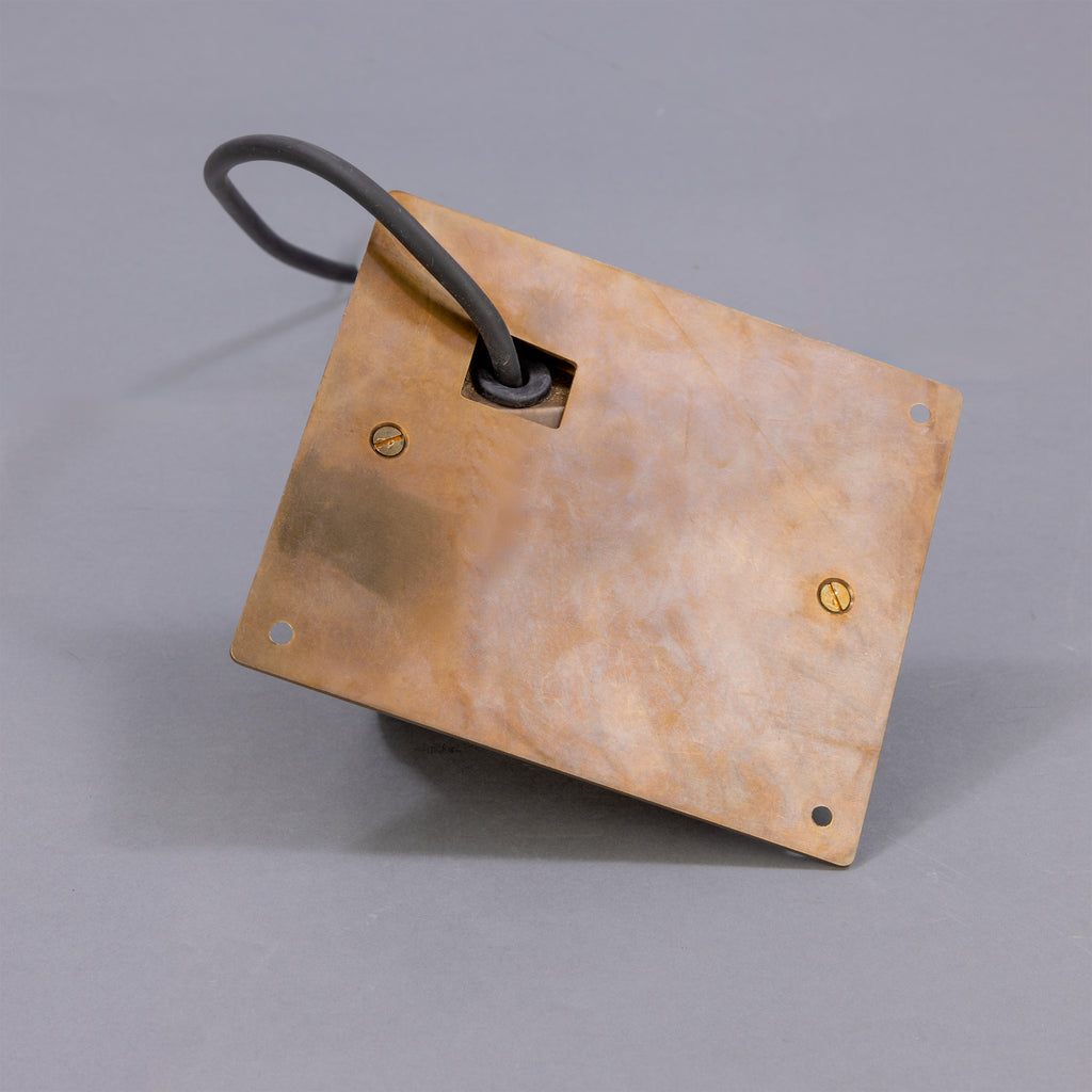 Wade Outdoor Brass Spotlight by Mullan Lighting