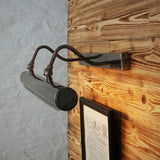 Antique Silver Large Dublin Picture Light By Mullan Lifestyle