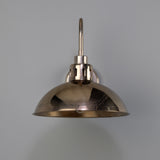 Antique Silver Paris Swan Neck Wall Light By Mullan Lighting