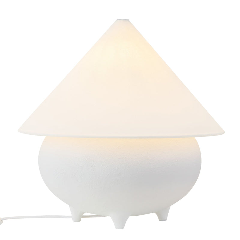 Antique White/White Linen Rowan Table Lamp by Alora Lighting
