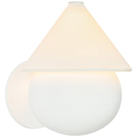 Antique White/White Linen Rowan Wall/Vanity Light by Alora Lighting