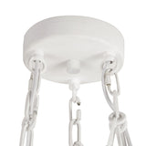 Antique White 25inch Cortez Chandelier by Alora Lighting Details