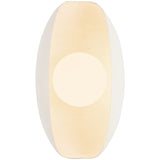 Antique White 5inch Cortez Wall/Vanity Light by Alora Lighting