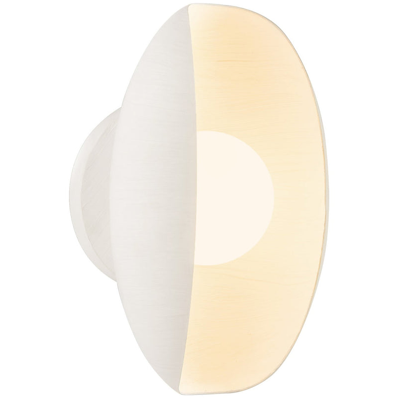 Antique White 5inch Cortez Wall/Vanity Light by Alora Lighting
