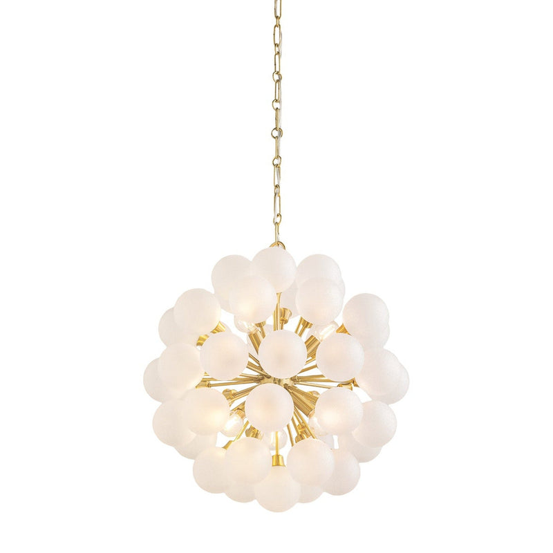 Antoneta Chandelier - Aged Brass