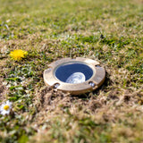 Antwerp Ground Light - Raw Brass