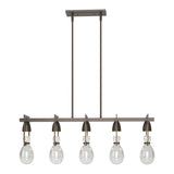 Apothecary Linear Pendant - Bronze