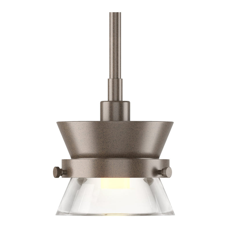 Apparatus Mini Pendant in Bronze by Hubbardton Forge