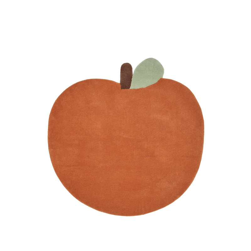 Apple Tufted Rug - Brown Clay