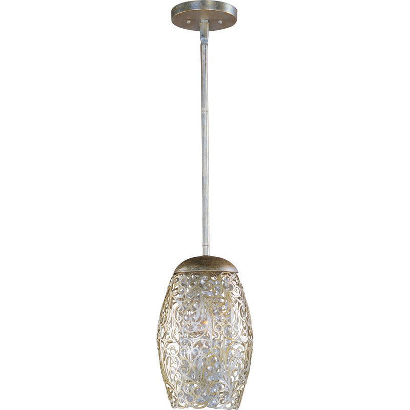 Arabesque Mini Pendant Golden Silver by Maxim Lighting