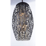 Arabesque Mini Pendant Golden Silver by Maxim Lighting