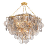 Aran Chandelier - 13 Light in Vintage Gold Leaf by Corbett