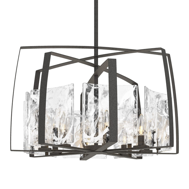 Arc 8-Light Chandelier - Natural Iron
