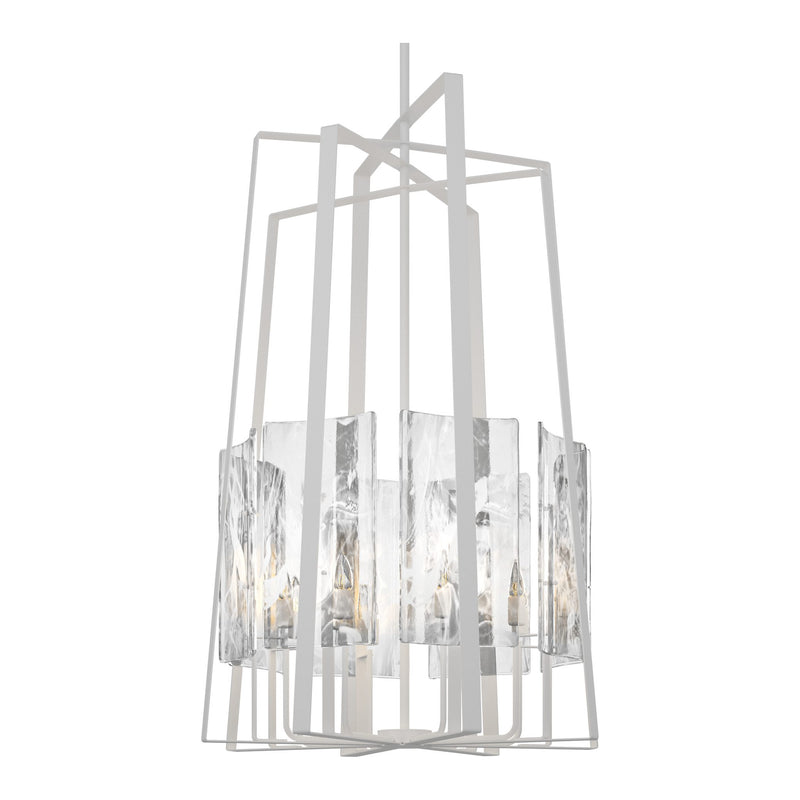 Arc 8-Light Tall Chandelier in White by Hubbardton Forge