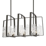 Arc Linear Suspension in Dark Smoke by Hubbardton Forge
